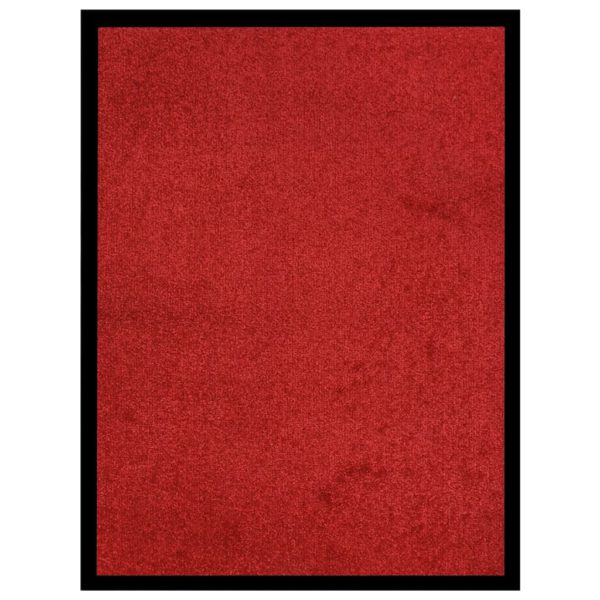 Dørmatte rød 40×60 cm