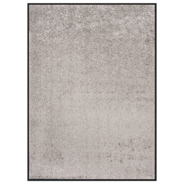Dørmatte grå 60×80 cm