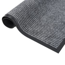 Dørmatte stripet grå 80×120 cm