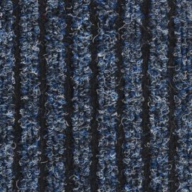 Dørmatte stripet blå 40×60 cm