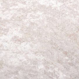 Vaskbart teppe 80×300 cm lys beige sklisikker