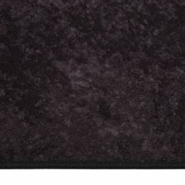 Vaskbart teppe 80×150 cm antrasitt sklisikker