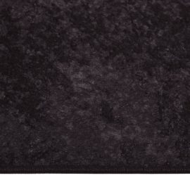 Vaskbart teppe 160×300 cm antrasitt sklisikker