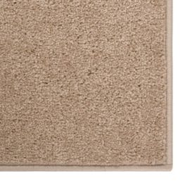 Teppe med kort luv 80×150 cm brun