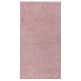 Teppe med kort luv 80×150 cm rosa
