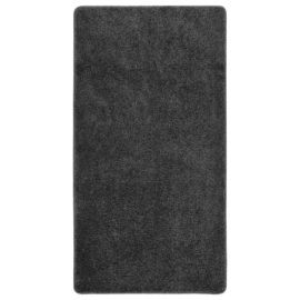 Flossteppe mørkegrå 80×150 cm sklisikkert