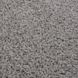 Flossteppe lang luv grå 160×230 cm