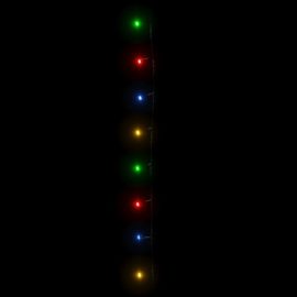 LED-strenglys med 600 lysdioder flerfarget 60 m PVC