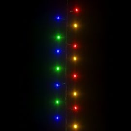 LED-strenglys med 2000 lysdioder flerfarget 45 m PVC