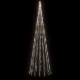 Juletre kjegleformet kaldhvit 1134 lysdioder 230×800 cm