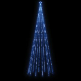 Juletre med bakkeplugg blå 732 lysdioder 500 cm