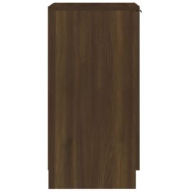 Skoskap brun eik 30x35x70 cm konstruert tre