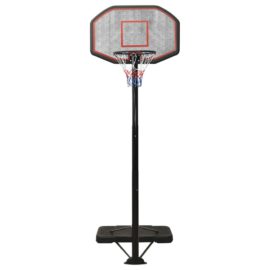 Basketballstativ svart 258-363 cm polyetylen