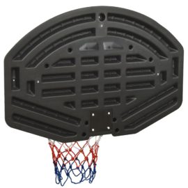 Basketballplate svart 90x60x2 cm polyeten