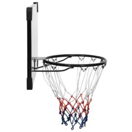 Basketballplate gjennomsiktig 71x45x2,5 cm polyeten