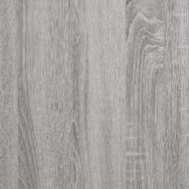 Skoskap grå sonoma 70x36x60 cm konstruert tre