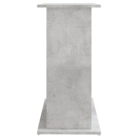 Akvariumstativ betonggrå 81x36x73 cm konstruert tre