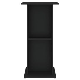 Akvariumstativ svart 60,5x36x72,5 cm konstruert tre