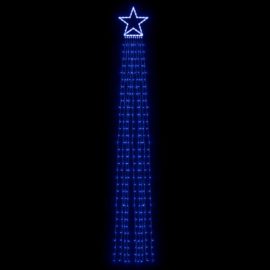 Juletrelys 320 LEDs blå 375 cm