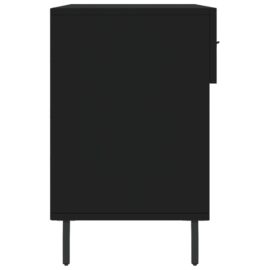 Skobenk svart 102x35x55 cm konstruert tre