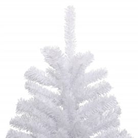 Kunstig henglset juletre med flokket snø 120 cm