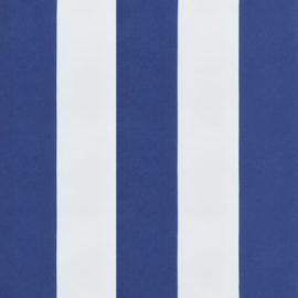 Pallepute blå og hvit striper 60x60x8 cm oxfordstoff