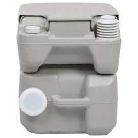 Bærbart campingsett toalett og håndvask