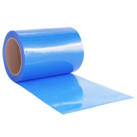 Dørgardin blå 300 mm x 2,6 mm 10 m PVC