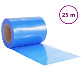 Dørgardin blå 300 mm x 2,6 mm 25 m PVC