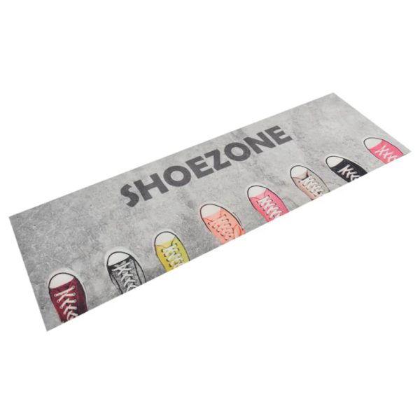 Kjøkkenteppe vaskbar Shoezone 60×180 cm fløyel