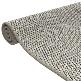 Teppeløper sisal-utseende gråbrun 80×150 cm