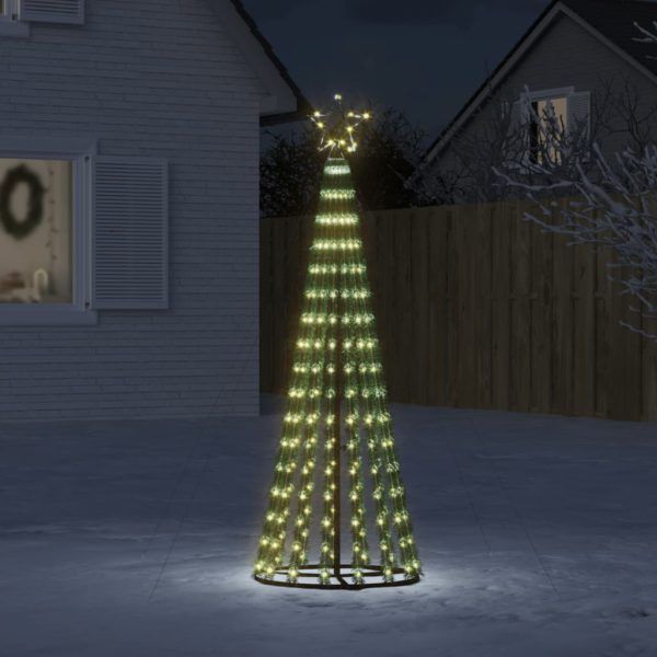 Juletre lyskjegle 275 LED varmhvit 180 cm