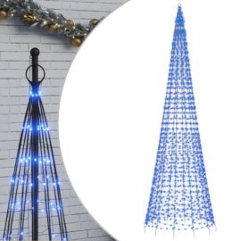 Juletre lyskjegle med pigger 1534 LED blå 500 cm