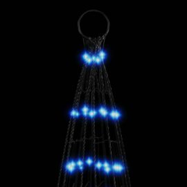 Juletre lyskjegle med pigger 1534 LED blå 500 cm