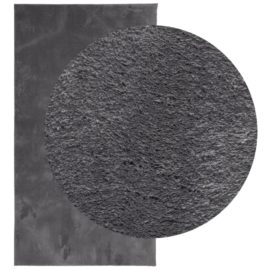 Teppe HUARTE kort luv mykt og vaskbart antrasitt 60×110 cm