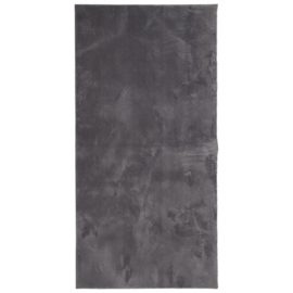 Teppe HUARTE kort luv mykt og vaskbart antrasitt 100×200 cm
