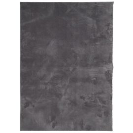 Teppe HUARTE kort luv mykt og vaskbart antrasitt 200×280 cm