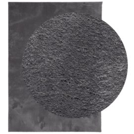 Teppe HUARTE kort luv mykt og vaskbart antrasitt 240×340 cm