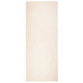 Teppe HUARTE kort luv mykt og vaskbart beige 80×200 cm