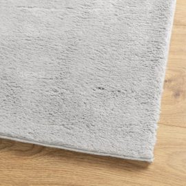 Teppe HUARTE kort luv mykt og vaskbart grå 120×170 cm