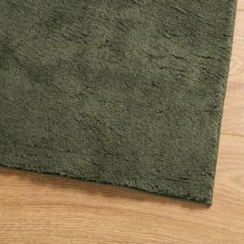 Teppe HUARTE kort luv mykt og vaskbart skogsgrønn 80×200 cm