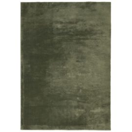Teppe HUARTE kort luv mykt og vaskbart skogsgrønn 140×200 cm