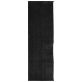 Teppe HUARTE kort luv mykt og vaskbart svart 80×250 cm