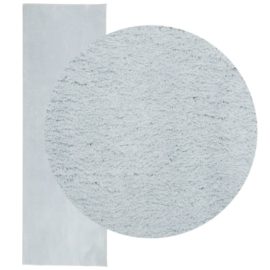Teppe HUARTE kort luv mykt og vaskbart blå 80×250 cm