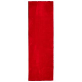 Teppe HUARTE kort luv mykt og vaskbart rød 80×250 cm