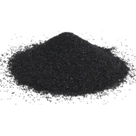 Akvariesand 10 kg svart 0,2-2 mm
