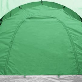 Campingtelt 6 personer blå og grønn