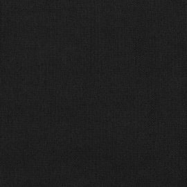Lystette gardiner kroker og lin-design 2 stk svart 140×225 cm