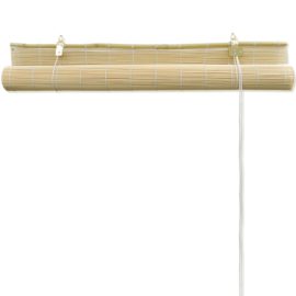 Rullegardin bambus 150×160 cm naturell