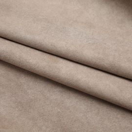 Lystette gardiner med kroker 2 stk gråbrun 140×245 cm